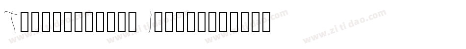 Transylvania Italic字体转换